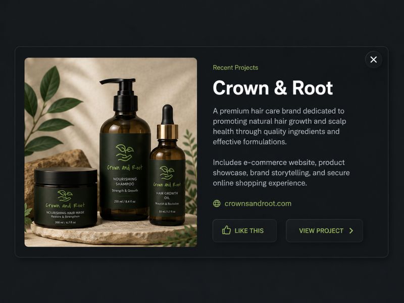Personal Portfolio Images